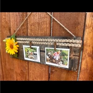Handcrafted Wood Polaroid frame